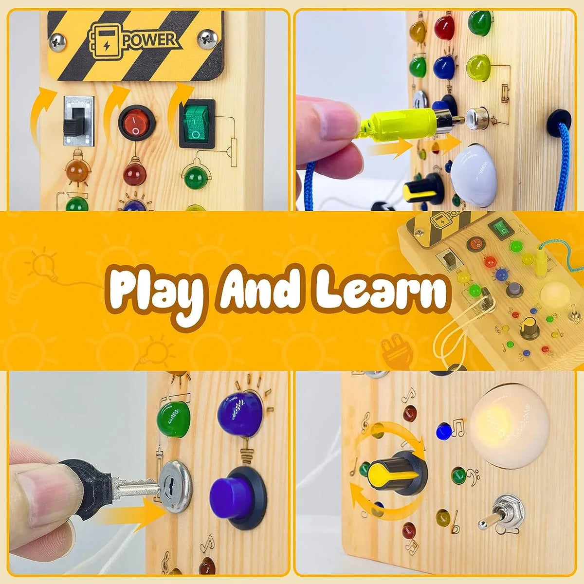 BrightMinds Sensory Board