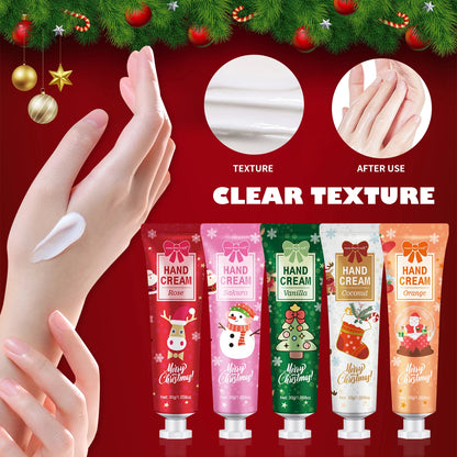 Holiday Essentials Hand Cream Set – 5 Scents for Christmas