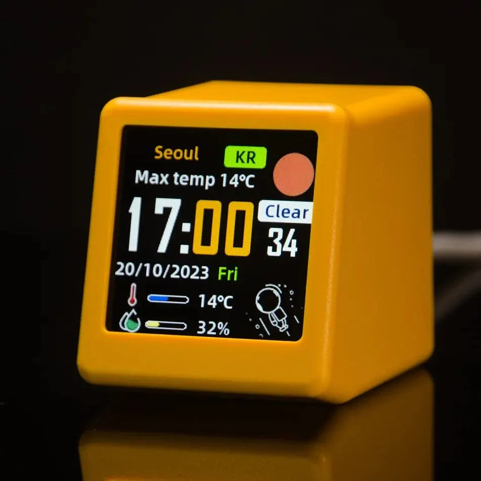 SkyGlow Smart Weather Clock