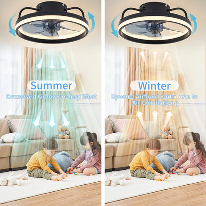 SmartBreeze LED Ceiling Fan - RileyOutlet.com