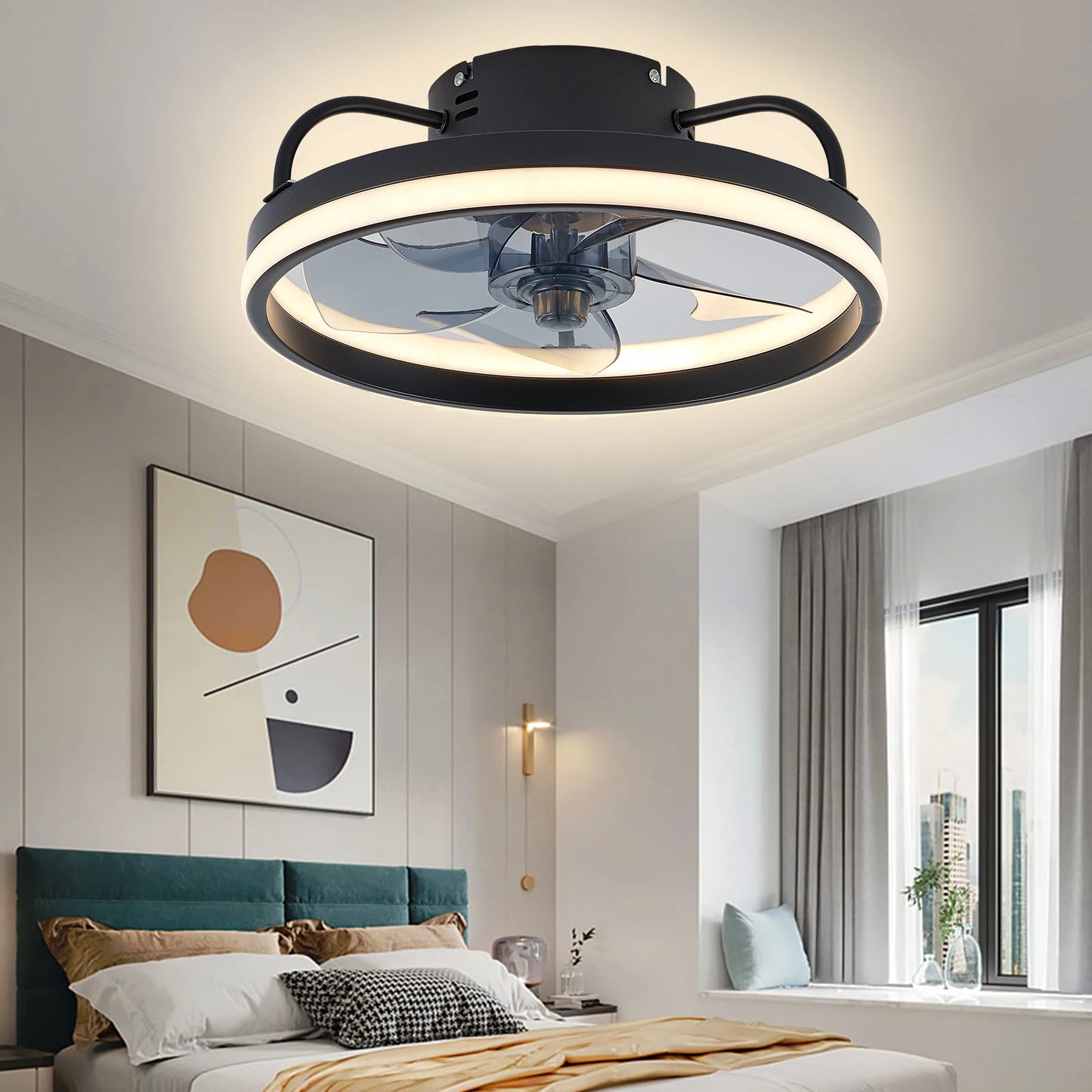 SmartBreeze LED Ceiling Fan - RileyOutlet.com