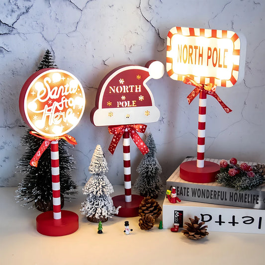 Christmas Retro Pole Lamp