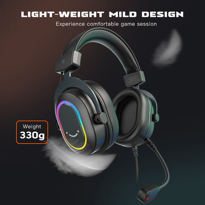 FIFINE RGB Gaming Headset