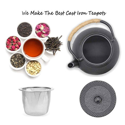 ZenTeaCast - The Premium Japanese Iron Tea Pot - RileyOutlet.com