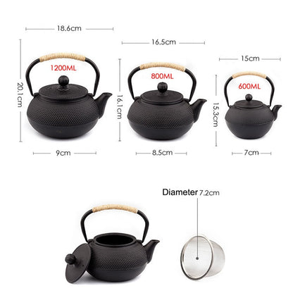 ZenTeaCast - The Premium Japanese Iron Tea Pot - RileyOutlet.com