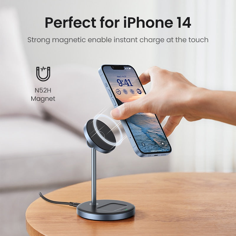 MagCharge Pro - The Ultimate Magnetic Wireless Charging Stand - RileyOutlet.com