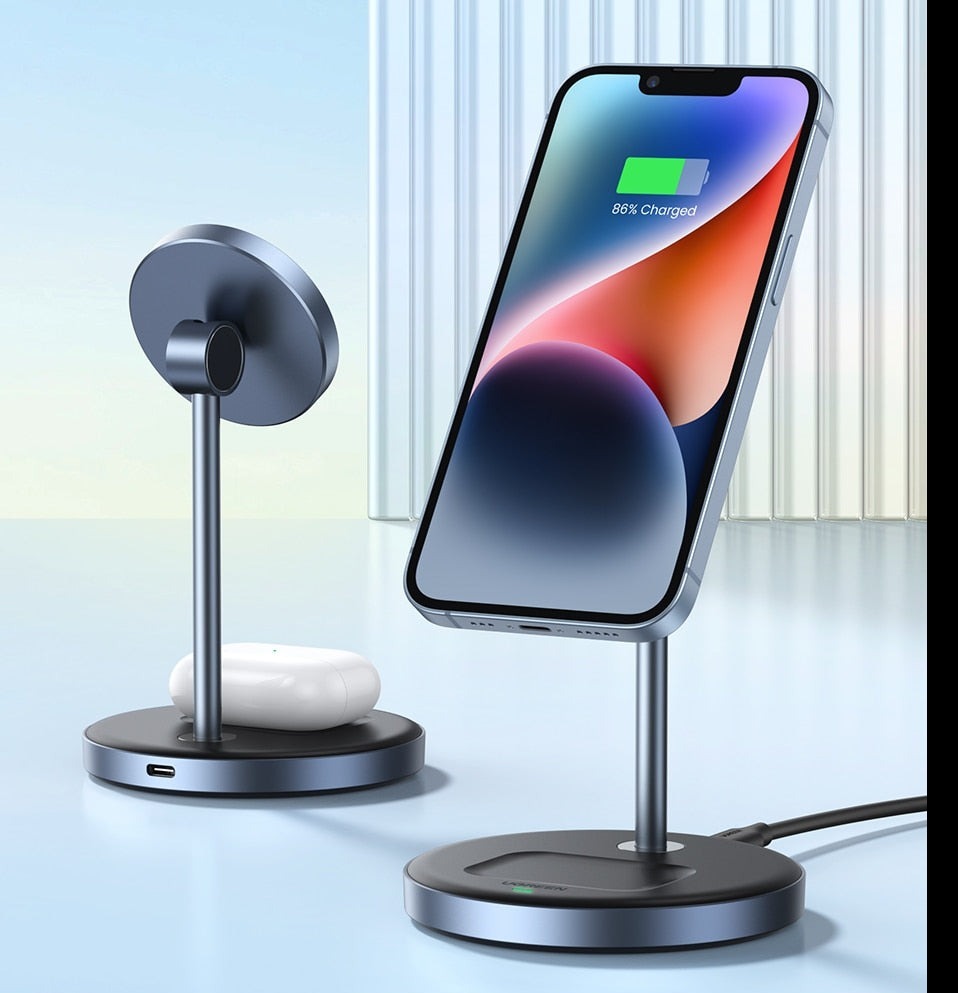 MagCharge Pro - The Ultimate Magnetic Wireless Charging Stand - RileyOutlet.com