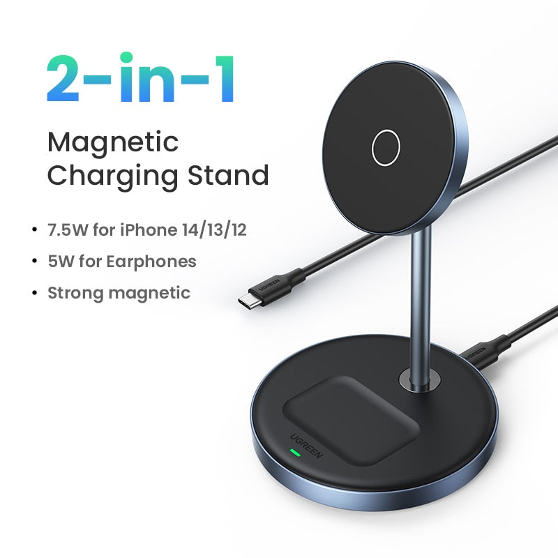 MagCharge Pro - The Ultimate Magnetic Wireless Charging Stand - RileyOutlet.com