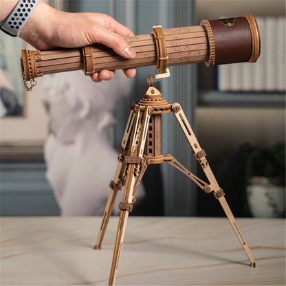 DIY 3D Wooden Monocular Telescope Puzzle (314pcs)