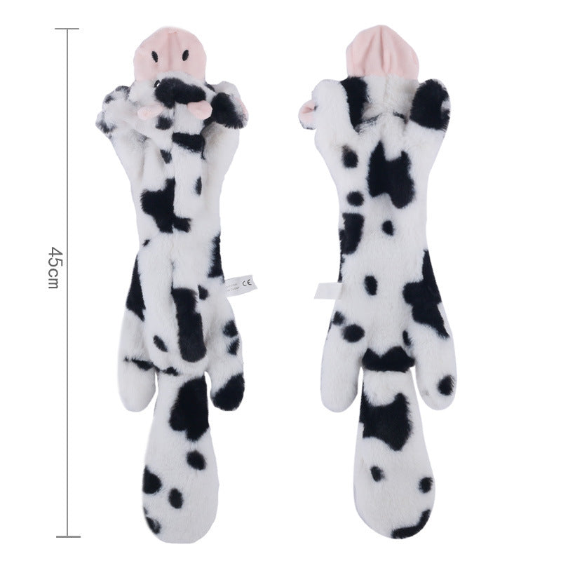 Tootsie (The Cow) - Dog Snuggle Toy - RileyOutlet.com