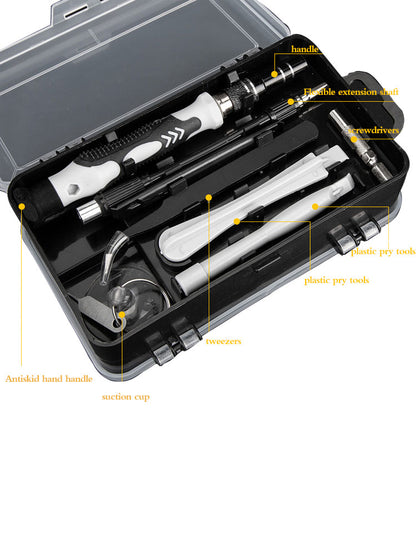 TechMaster 115 in 1 Magnetic Screwdriver Repair Kit - RileyOutlet.com