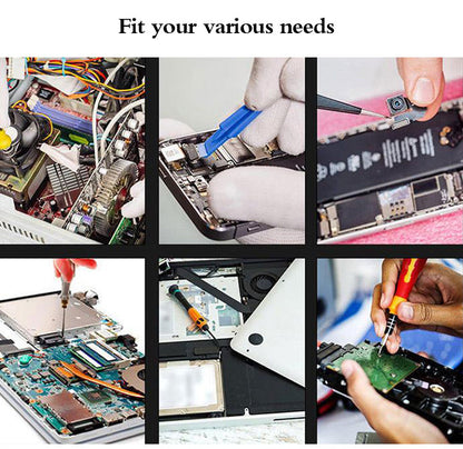 TechMaster 115 in 1 Magnetic Screwdriver Repair Kit - RileyOutlet.com