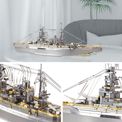 3D Class Battleship Metal Puzzle - RileyOutlet.com